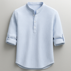 Chemise homme manches retroussées