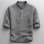 Chemise homme manches retroussées