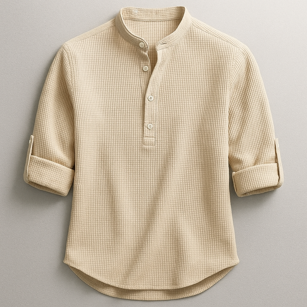 Chemise homme manches retroussées