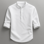 Chemise homme manches retroussées