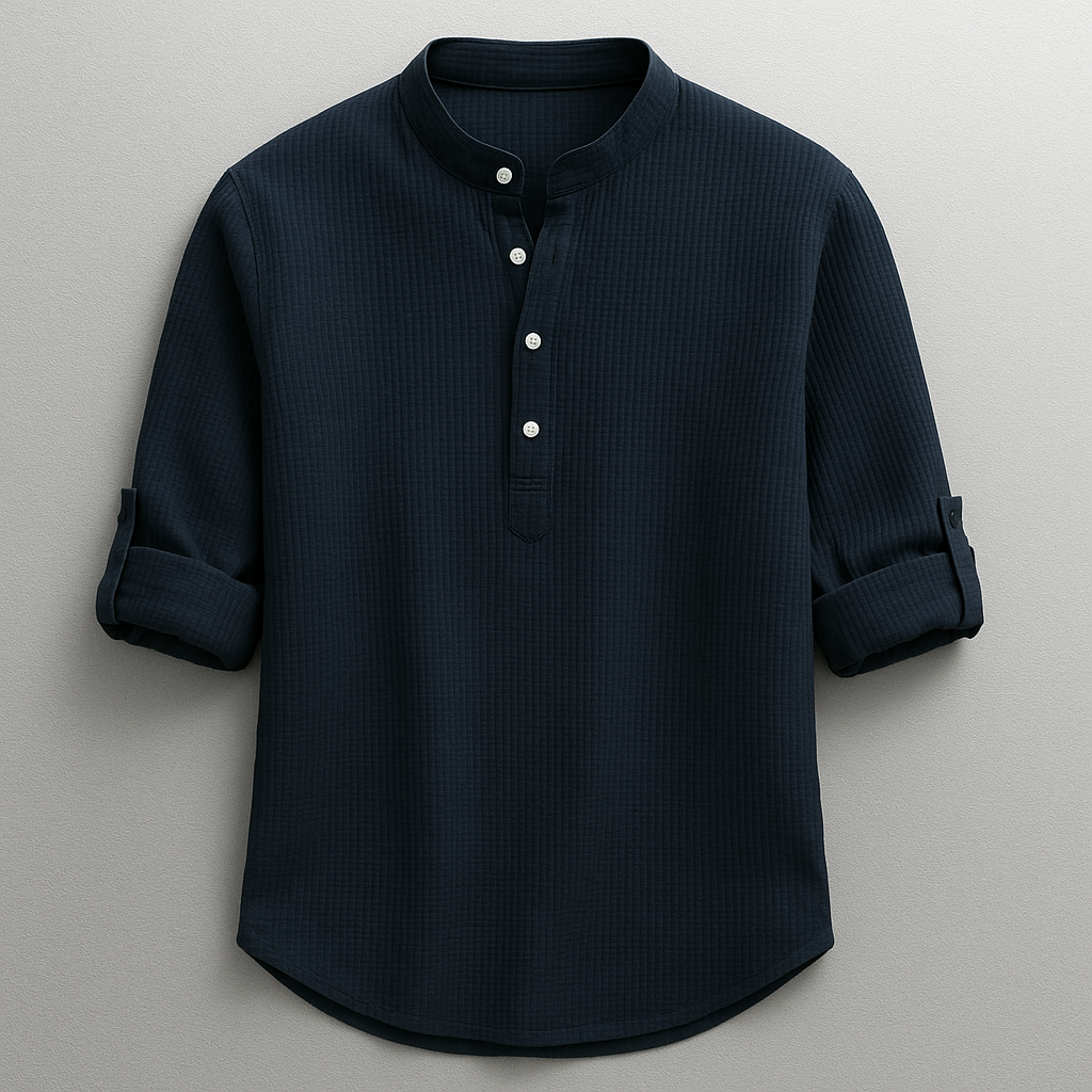 Chemise homme manches retroussées