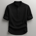 Chemise homme manches retroussées