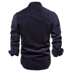 Chemise homme poches à rabat