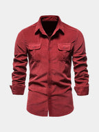 Chemise homme poches poitrine