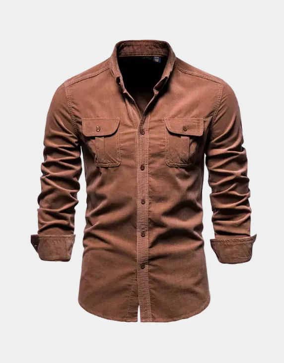 Chemise homme poches poitrine