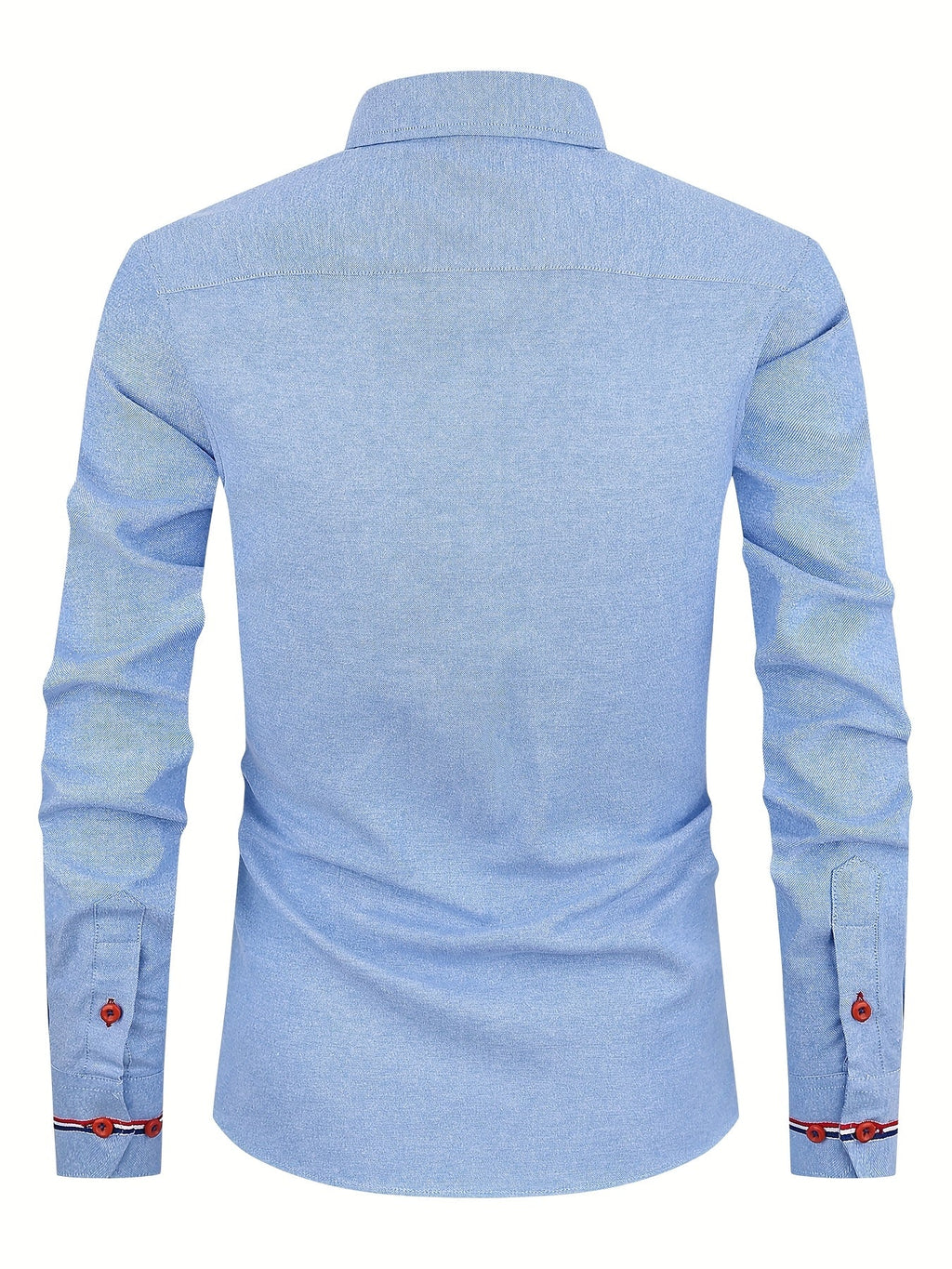 Chemise homme à poignets rayés