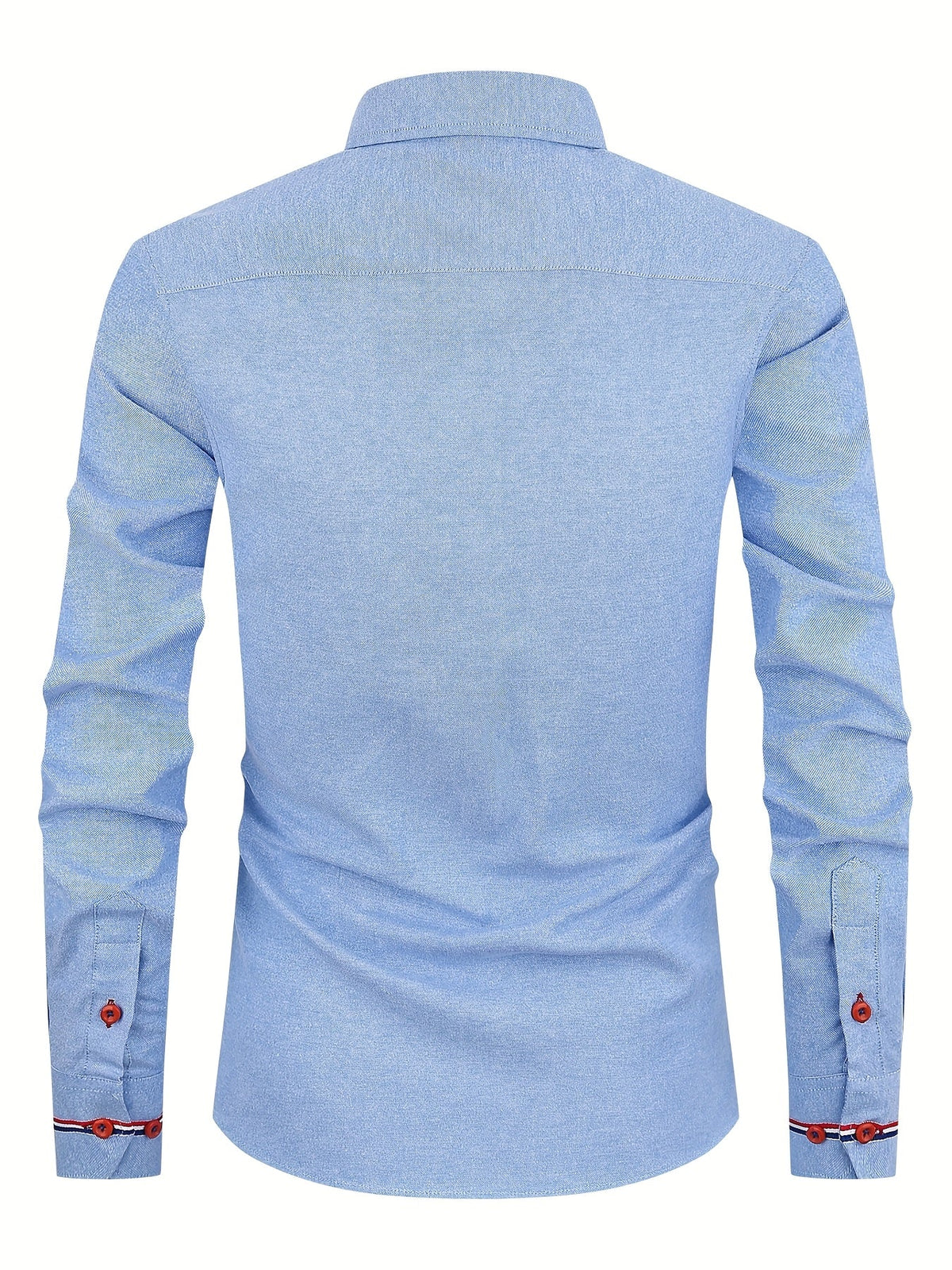 Chemise homme à poignets rayés