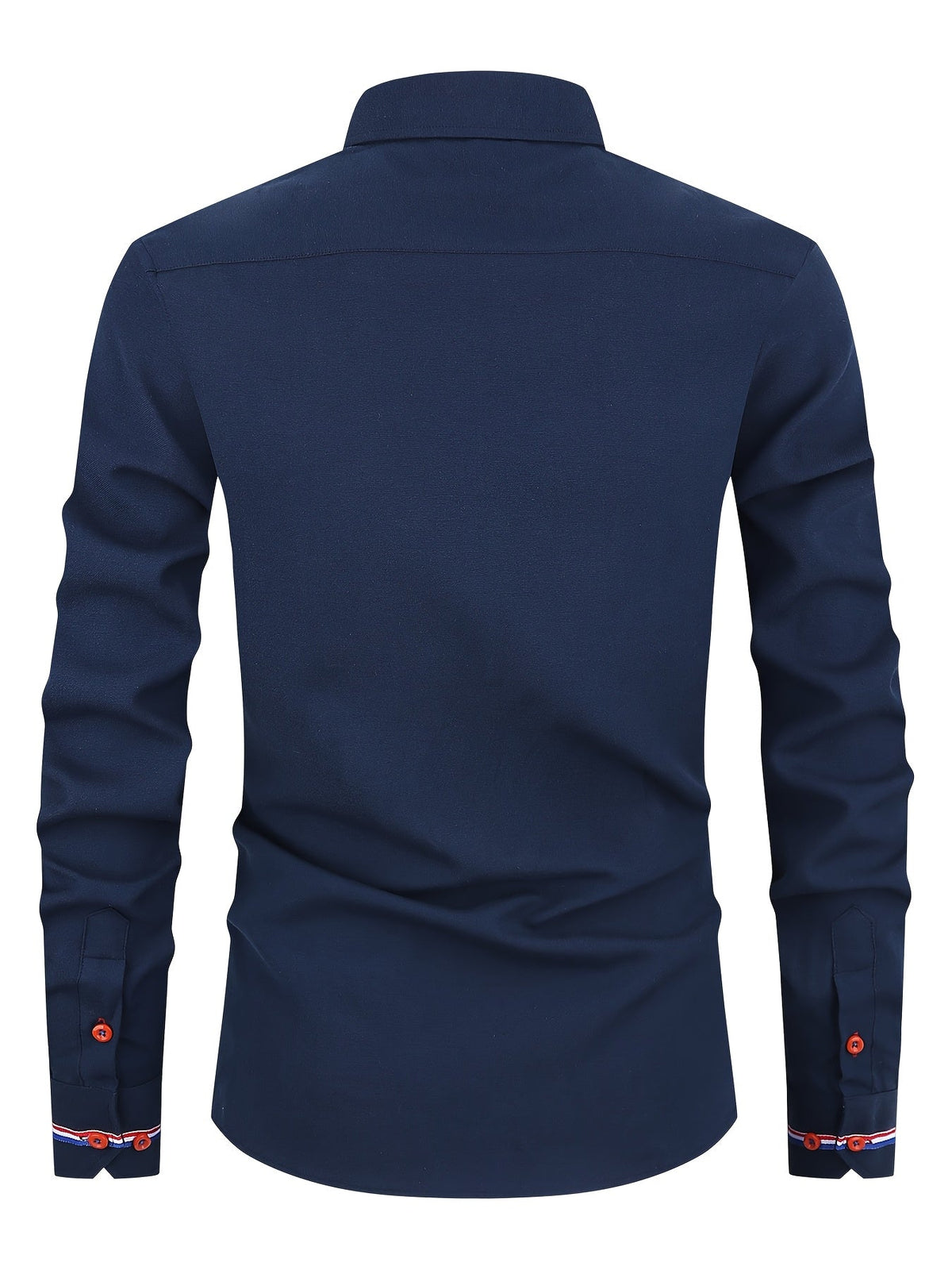 Chemise homme à poignets rayés