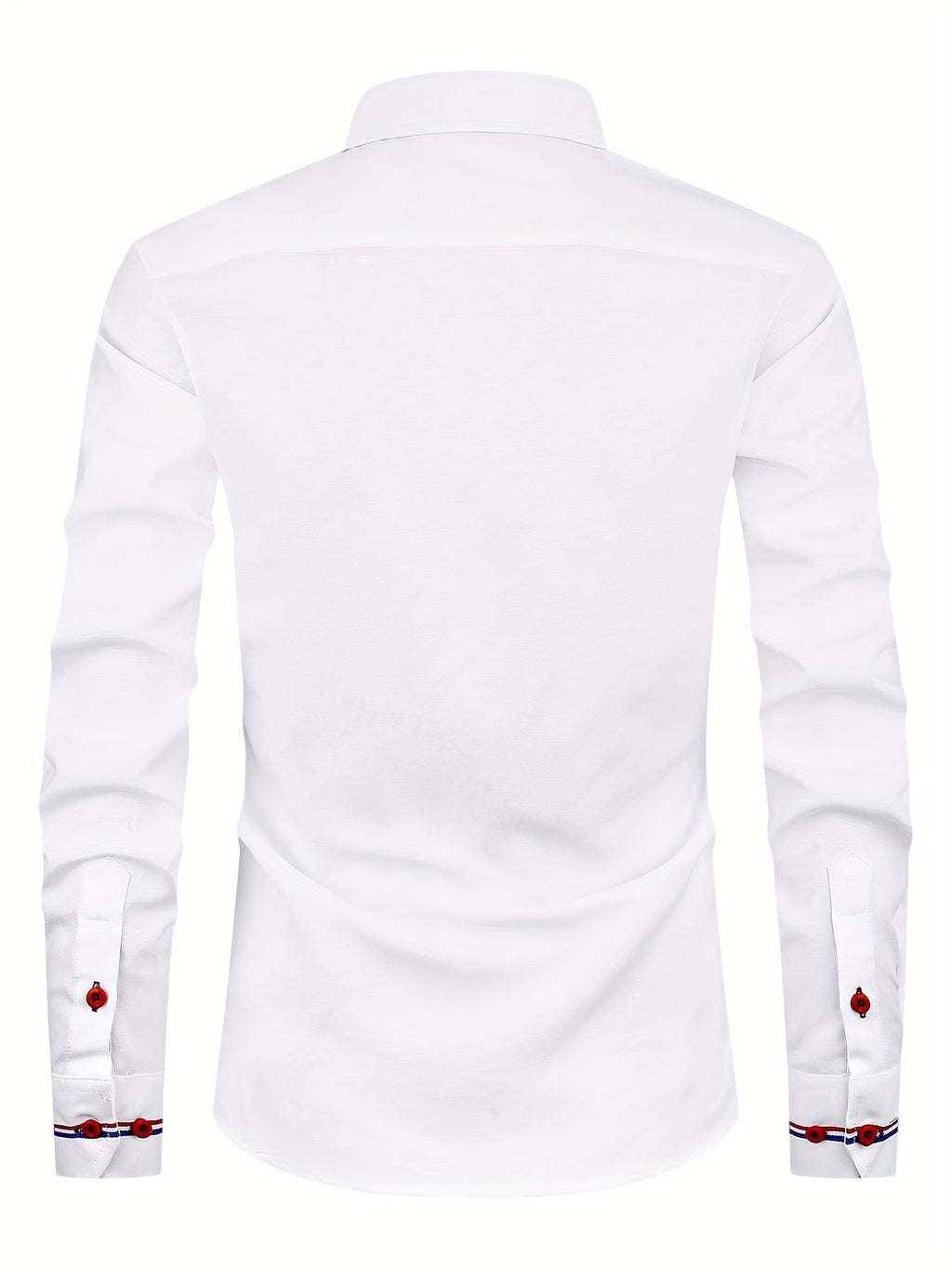 Chemise homme à poignets rayés