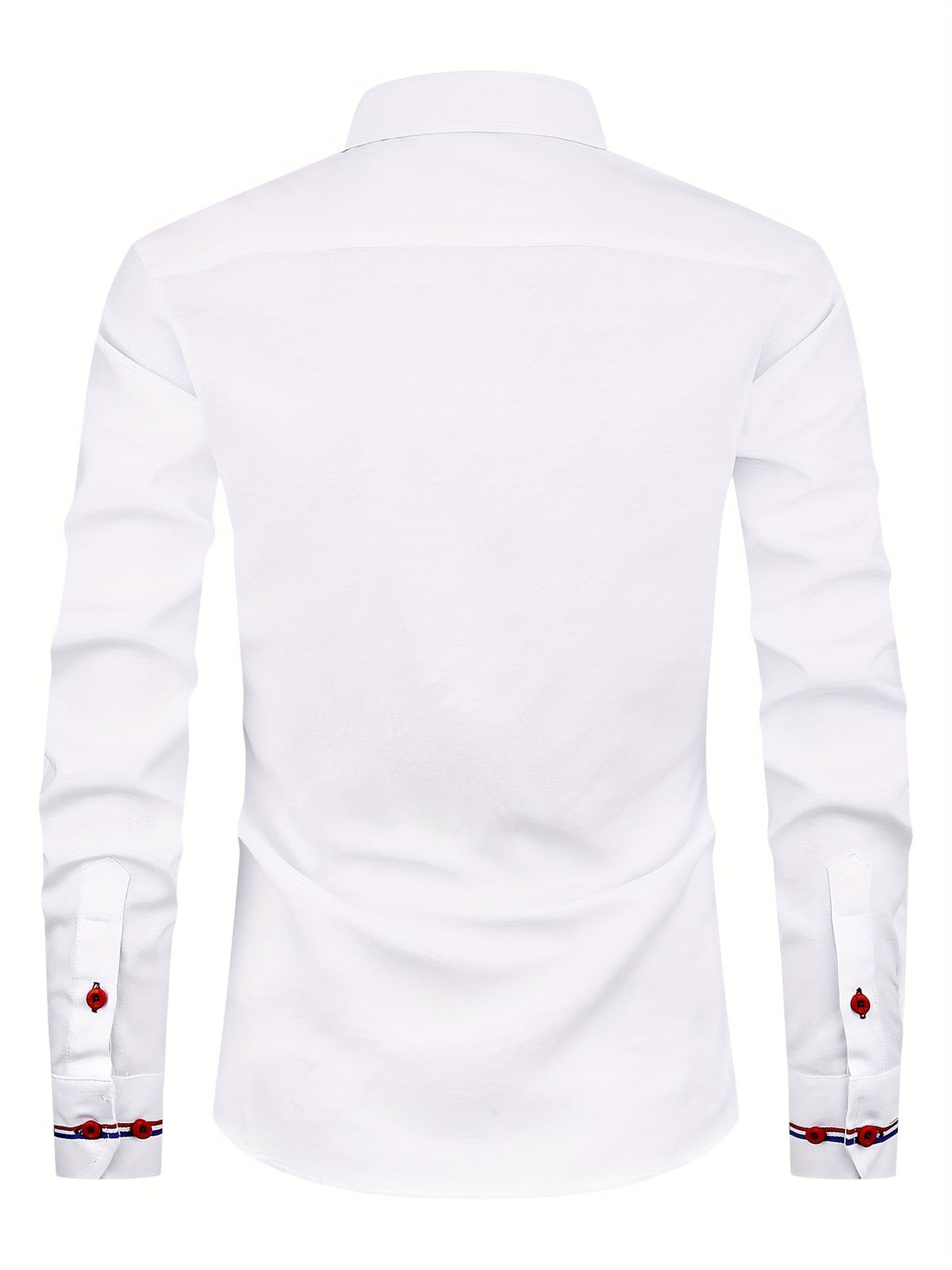 Chemise homme à poignets rayés