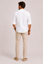 Chemise en lin pour homme