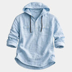 Chemise homme à capuche