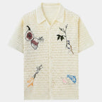 Chemise homme ajourée