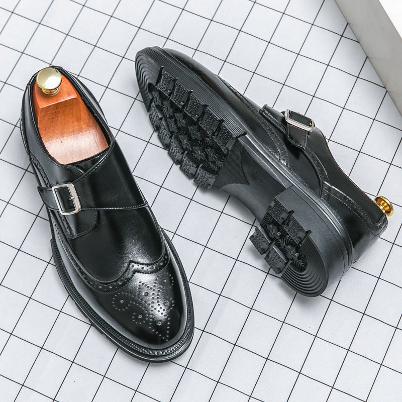 Chaussures habillées homme à boucle