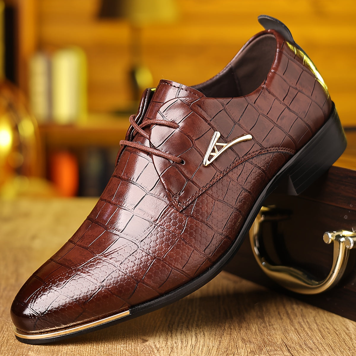 Derbies homme à lacets texturés