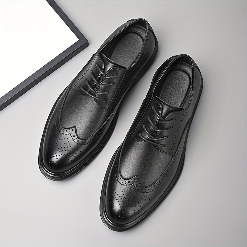 Derbies homme à perforations