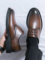 Derbies homme bout arrondi