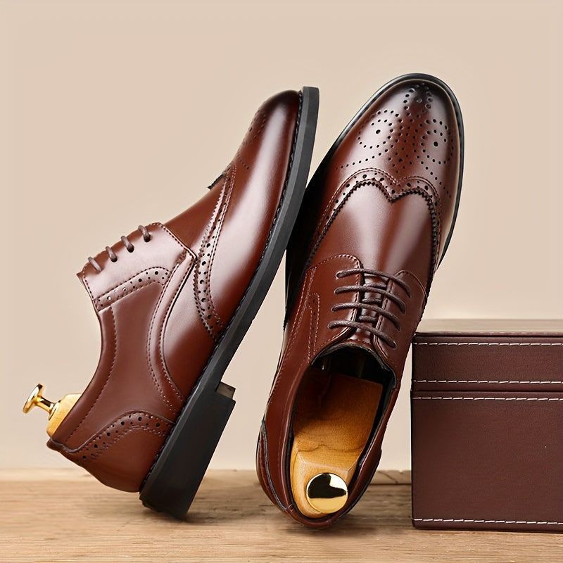 Derbies homme bout fleuri
