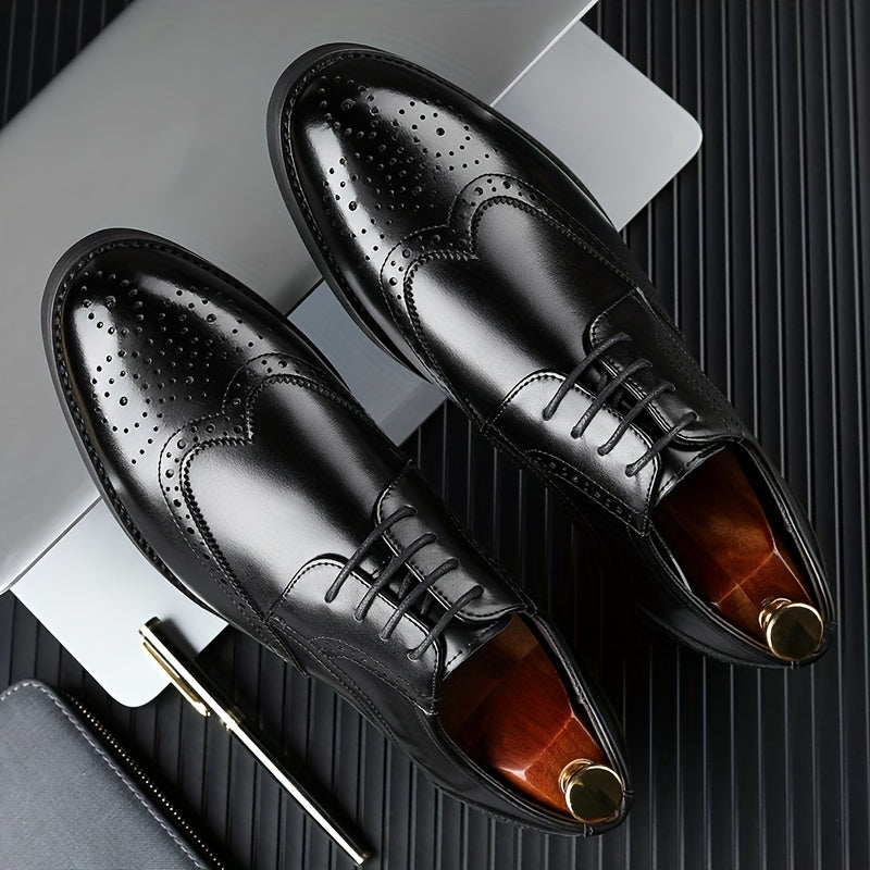 Derbies homme bout fleuri