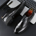 Derbies homme bout fleuri