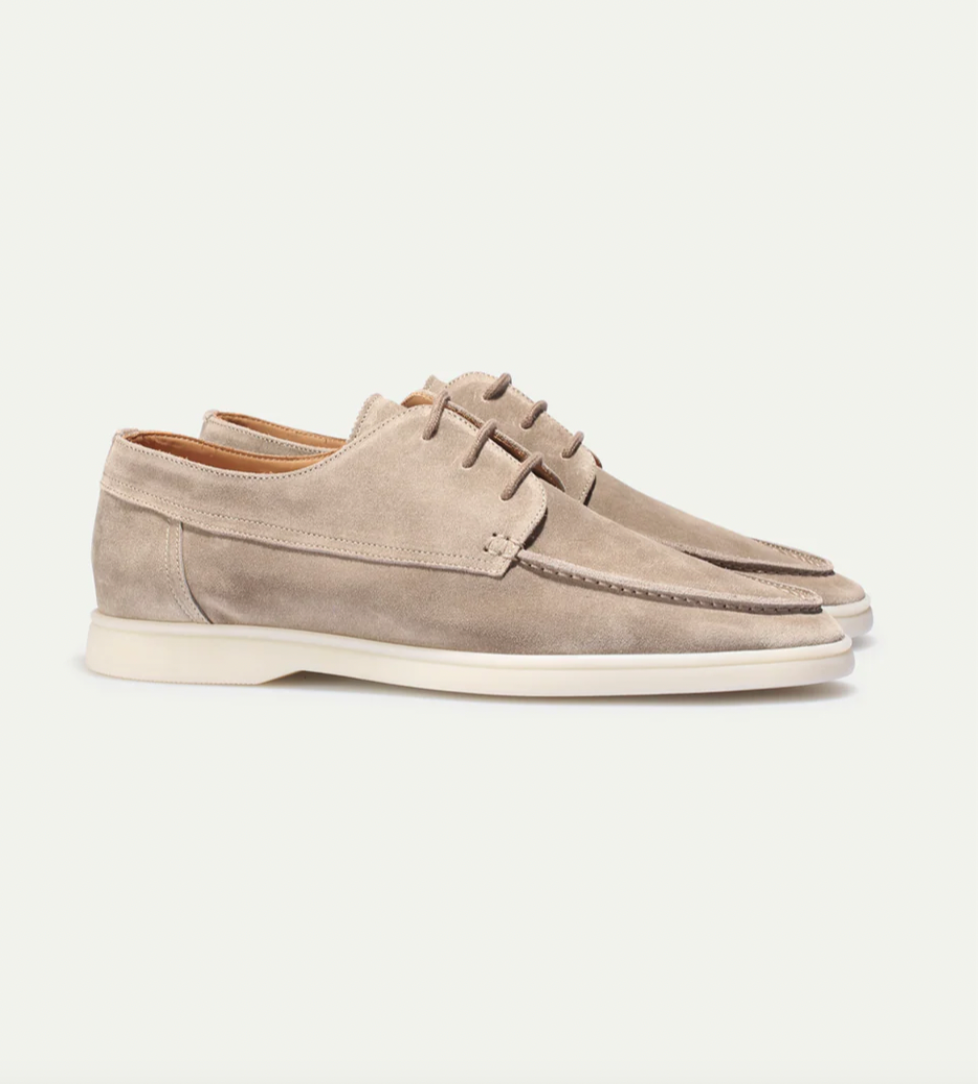 Derbies homme à bout mocassin