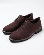 Derbies homme perforées