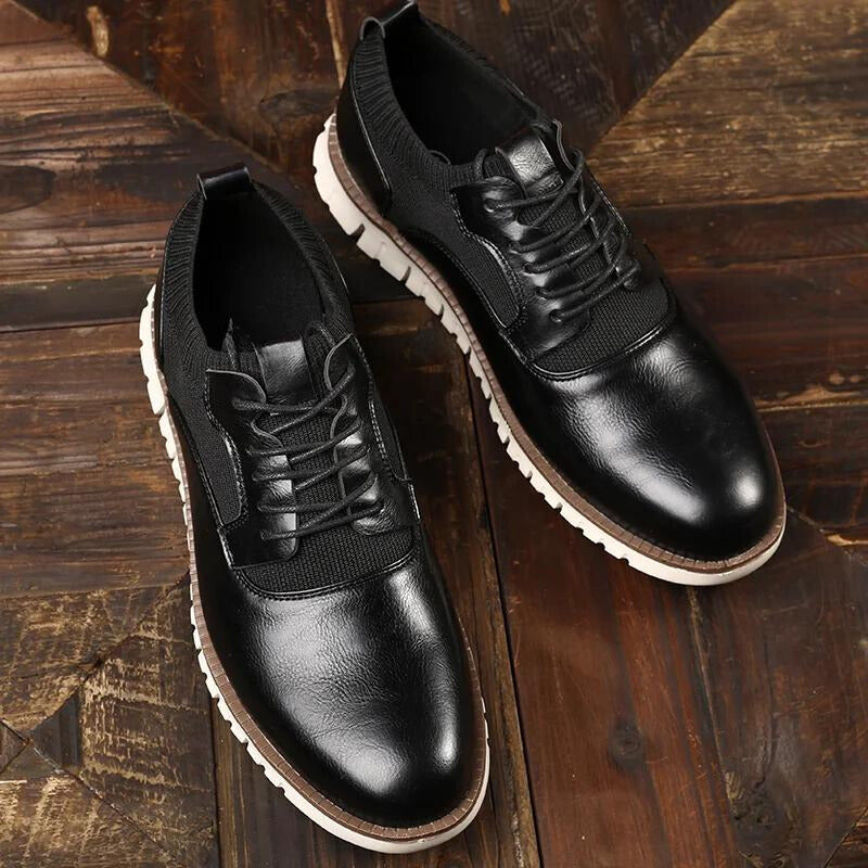 Derbies homme semelle crantée