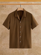Ensemble Chemise Texturée pour Hommes
