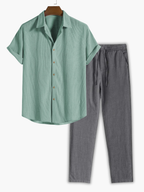 Ensemble homme chemise col classique