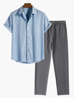 Ensemble homme chemise col classique