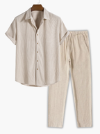 Ensemble homme chemise rayée
