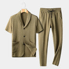 Ensemble homme col châle