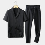 Ensemble homme col châle