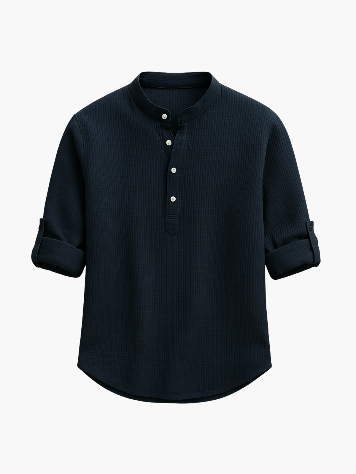 Ensemble homme col mao boutonné