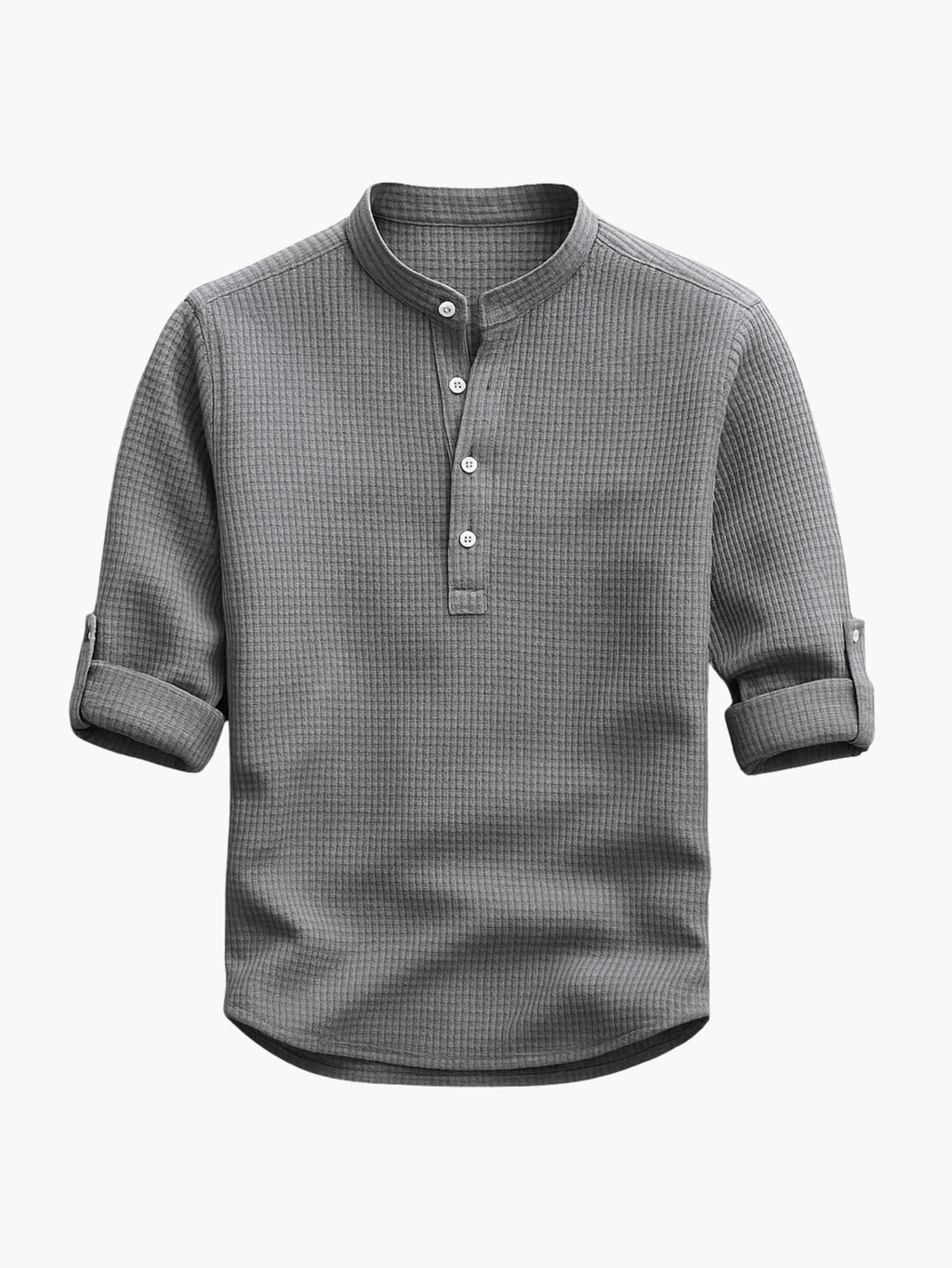 Ensemble homme col mao boutonné