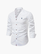 Ensemble homme col montant boutonné