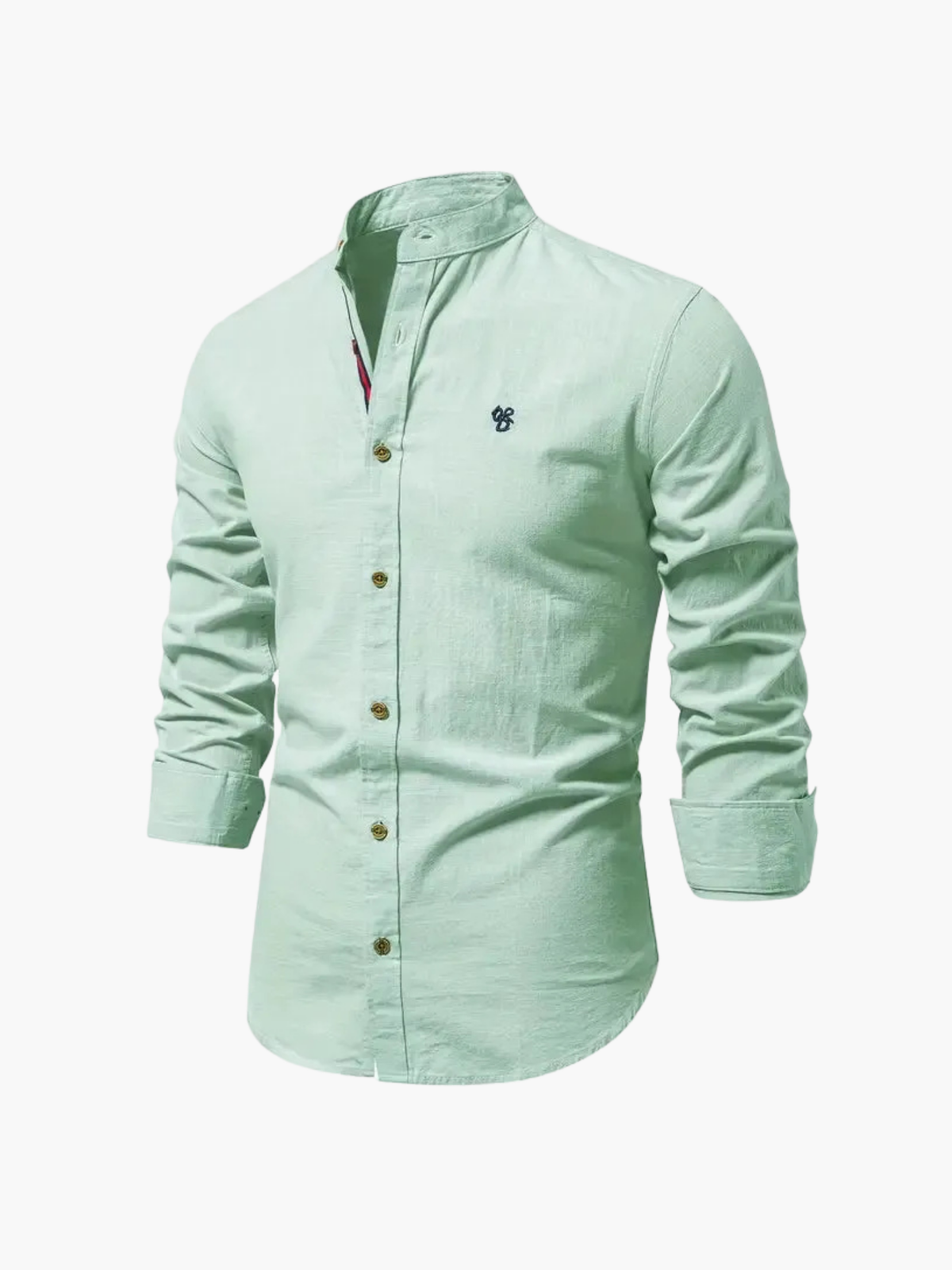 Ensemble homme col montant boutonné