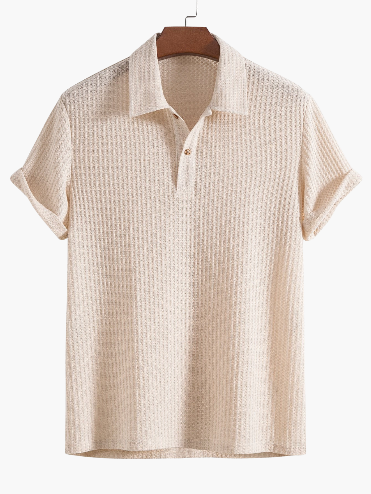 Ensemble homme polo maille gaufrée