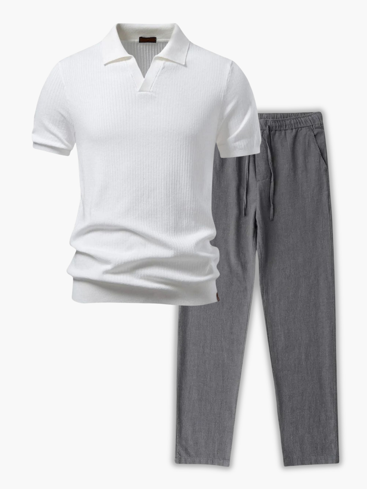 Ensemble homme polo manches courtes