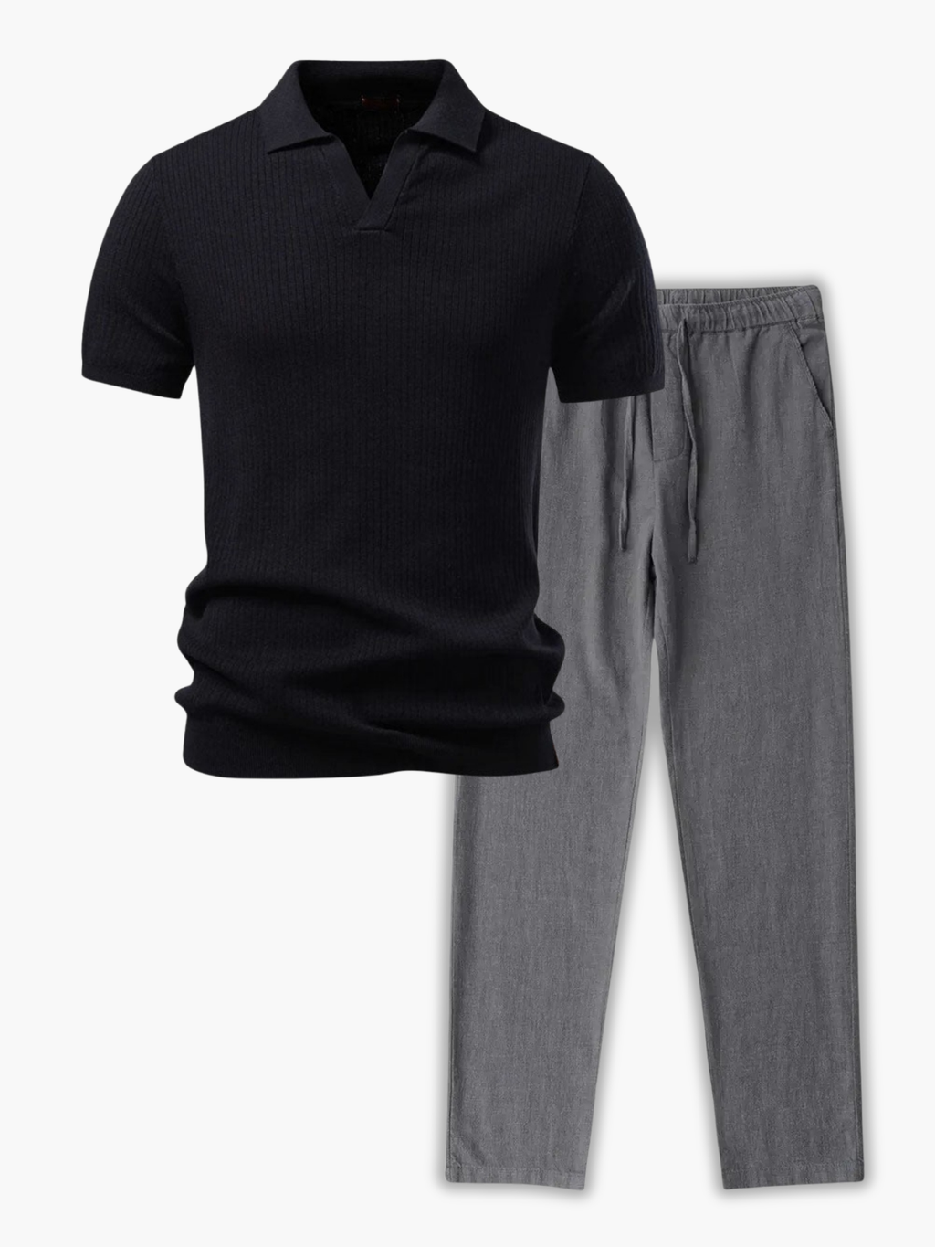 Ensemble homme polo manches courtes