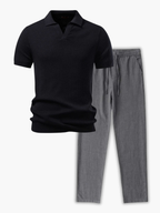 Ensemble homme polo manches courtes