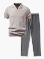 Ensemble homme polo manches courtes