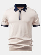 Ensemble homme polo zippé et pantalon habillé