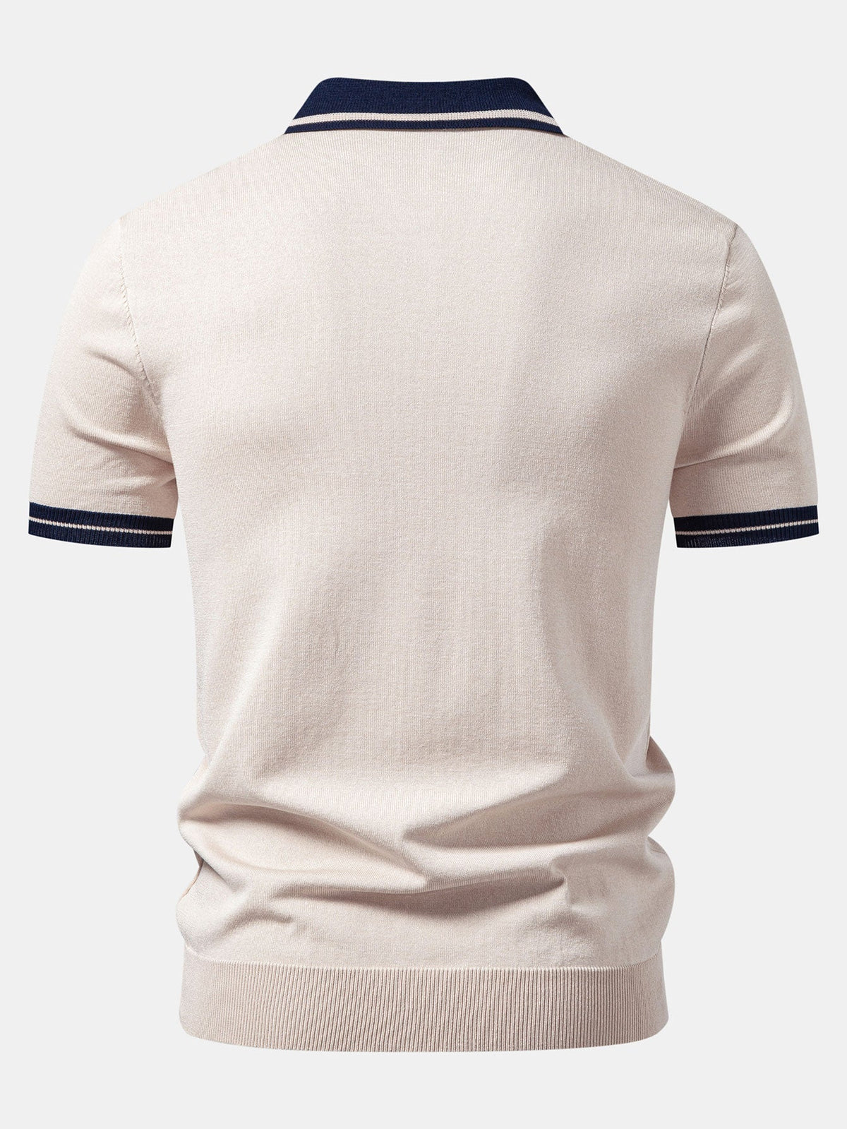 Ensemble homme polo zippé et pantalon habillé