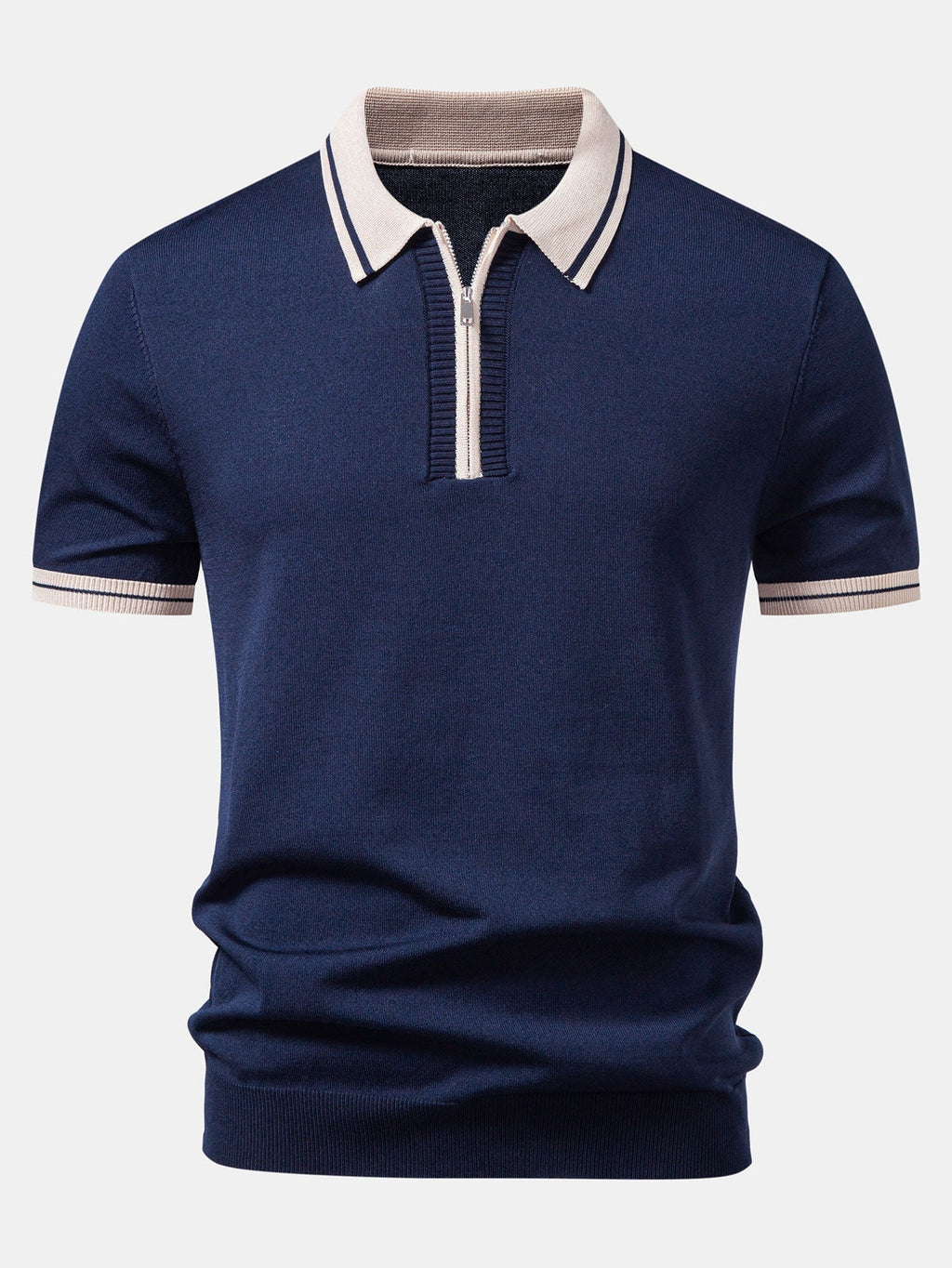 Ensemble homme polo zippé et pantalon habillé