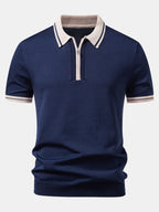 Ensemble homme polo zippé et pantalon habillé