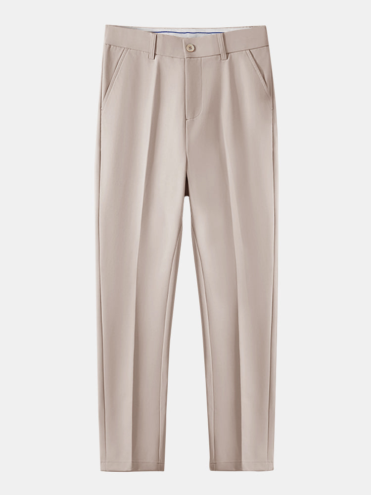 Ensemble homme polo zippé et pantalon habillé