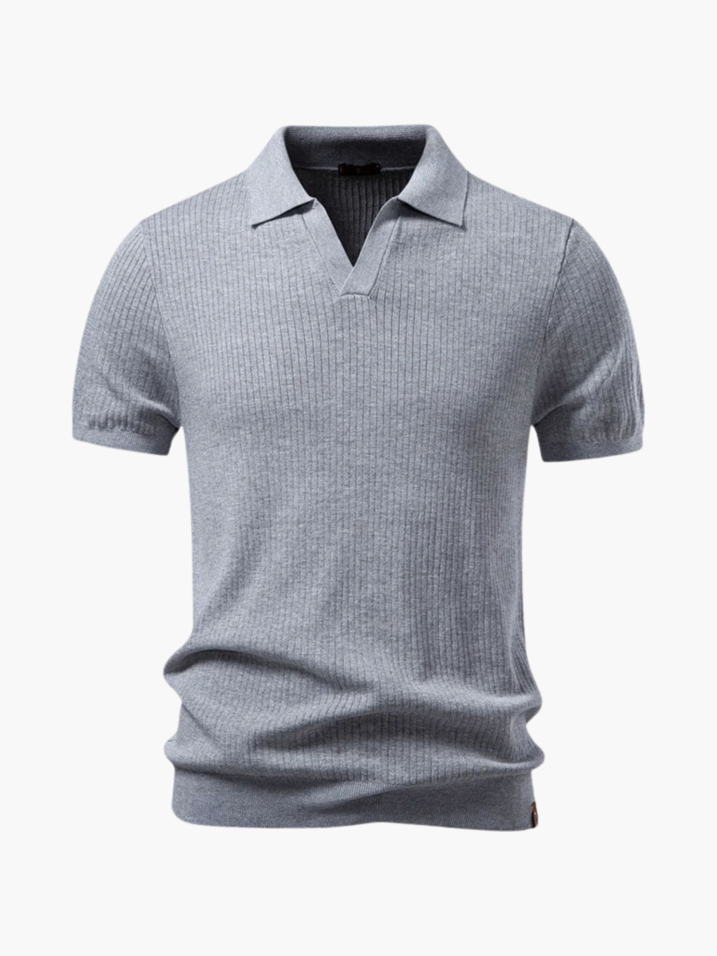 Ensemble Polo à Côtes et Pantalon à Cordon