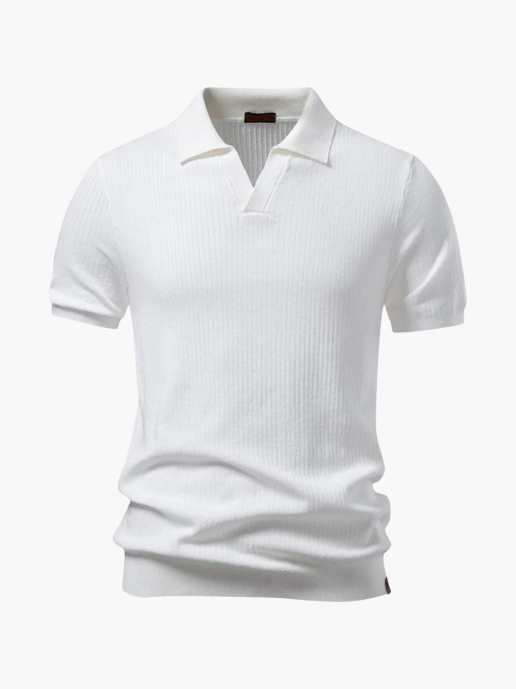 Ensemble Polo à Côtes et Pantalon à Cordon