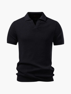 Ensemble Polo à Côtes et Pantalon à Cordon